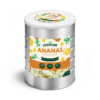 Ananas, gefriergetrocknet
