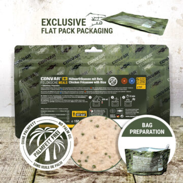 CONVAR™ Feldküche Chicken Fricassee with Rice (150 g)
