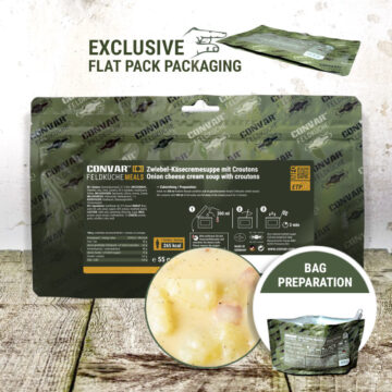 CONVAR™ Feldküche Onion and cheese cream soup (55g)