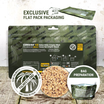 convar-feldkueche-kakao-hafer-crispies-muesli-150g CONVAR™ Cocoa-Oat Crispies Cereal (150g)